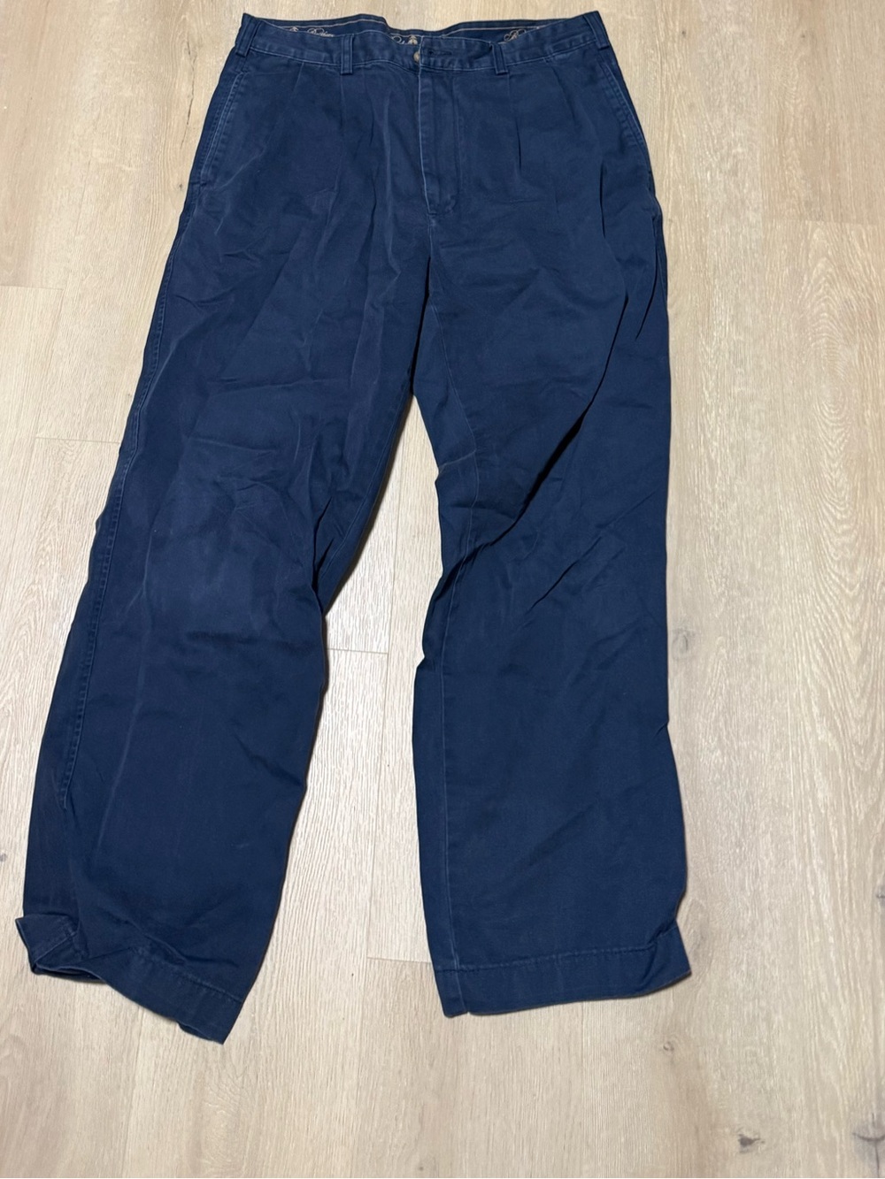 Brooks Brothers Men's Navy Chinos